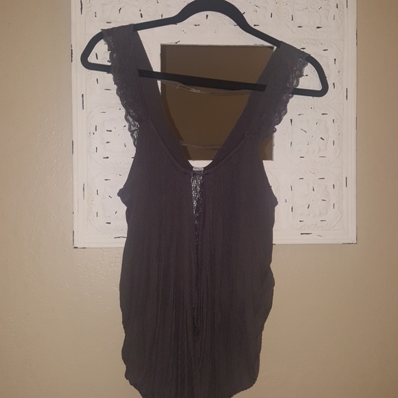 Free People tank with lace detail - Picture 4 of 4